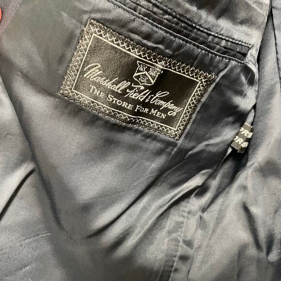 VTG YSL Yves Saint Laurent Blazer Navy Blue Jacket Made In France Designer Sz 40 - Picture 3 of 6